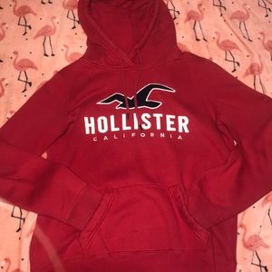 Men’s Red Hollister Hoodie , S